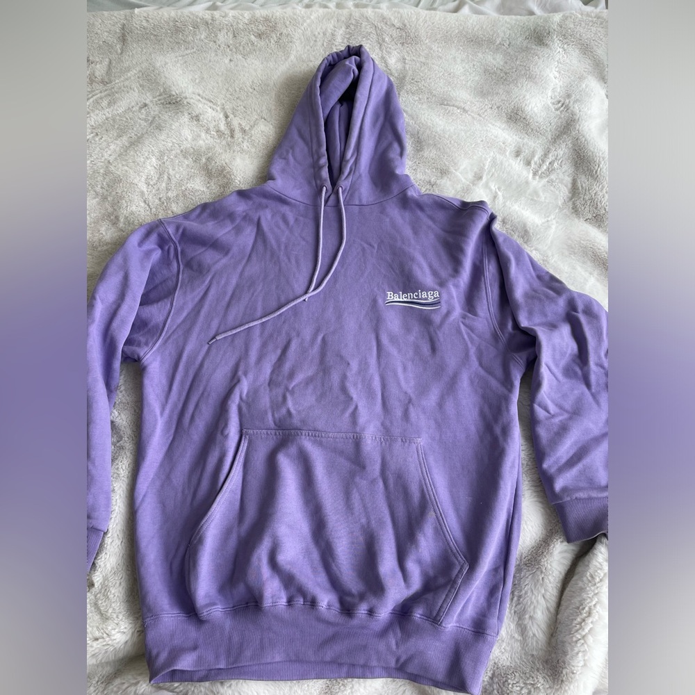 Lavender Luxe - Balenciaga XS Hoodie Unisex